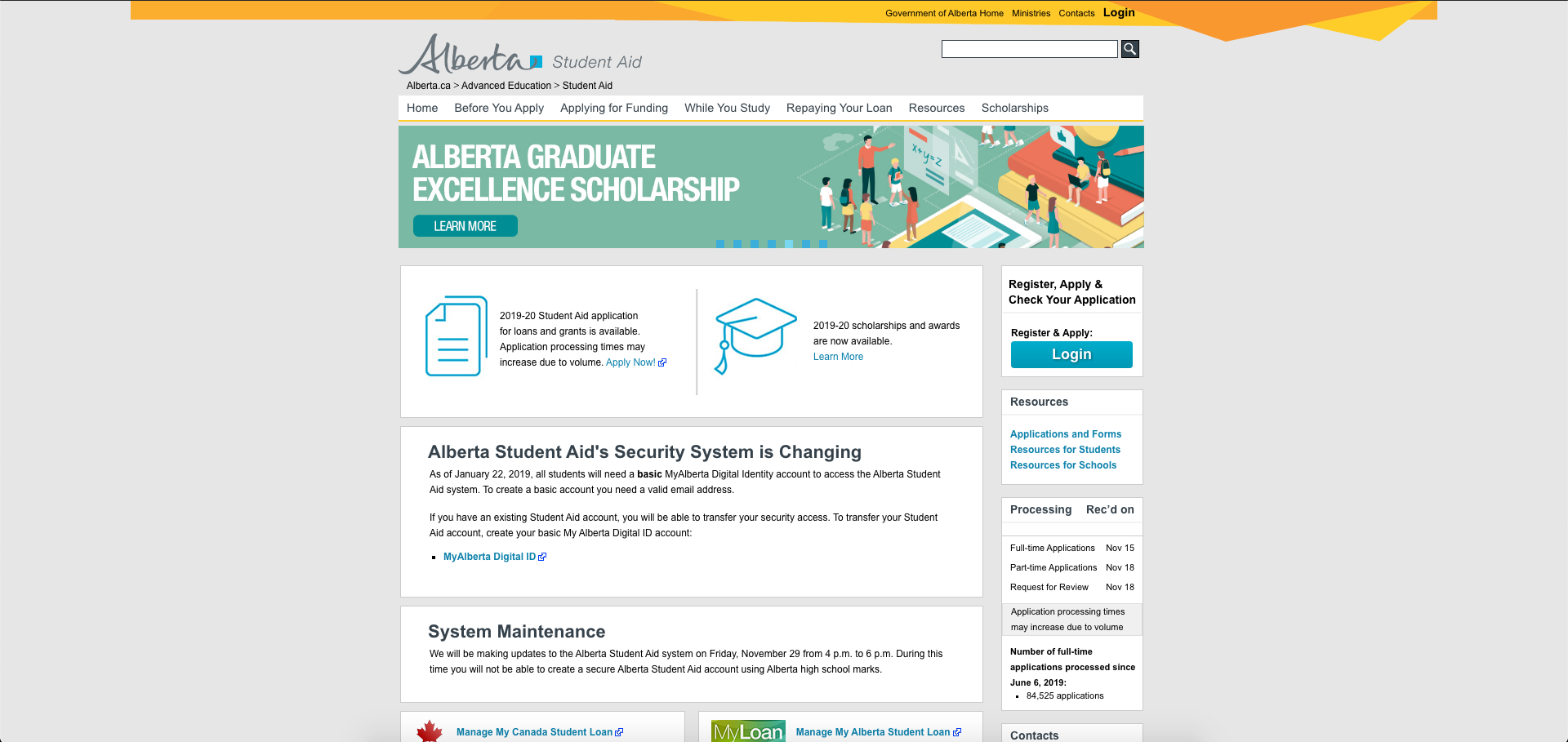 Student grants and loans