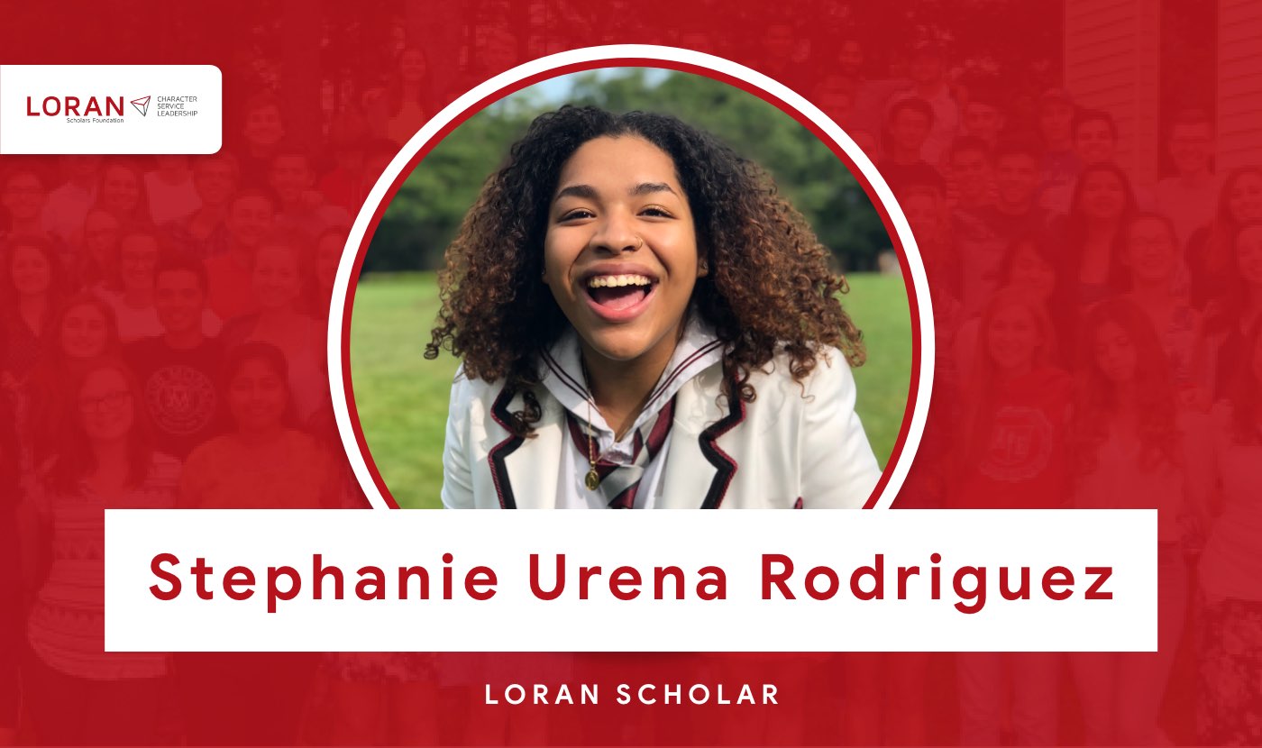 2021 Loran Scholar Stephanie Urena Rodriguez