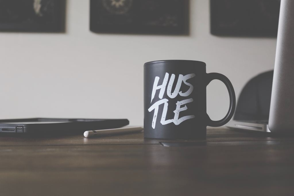 entrepreneur hustle mug