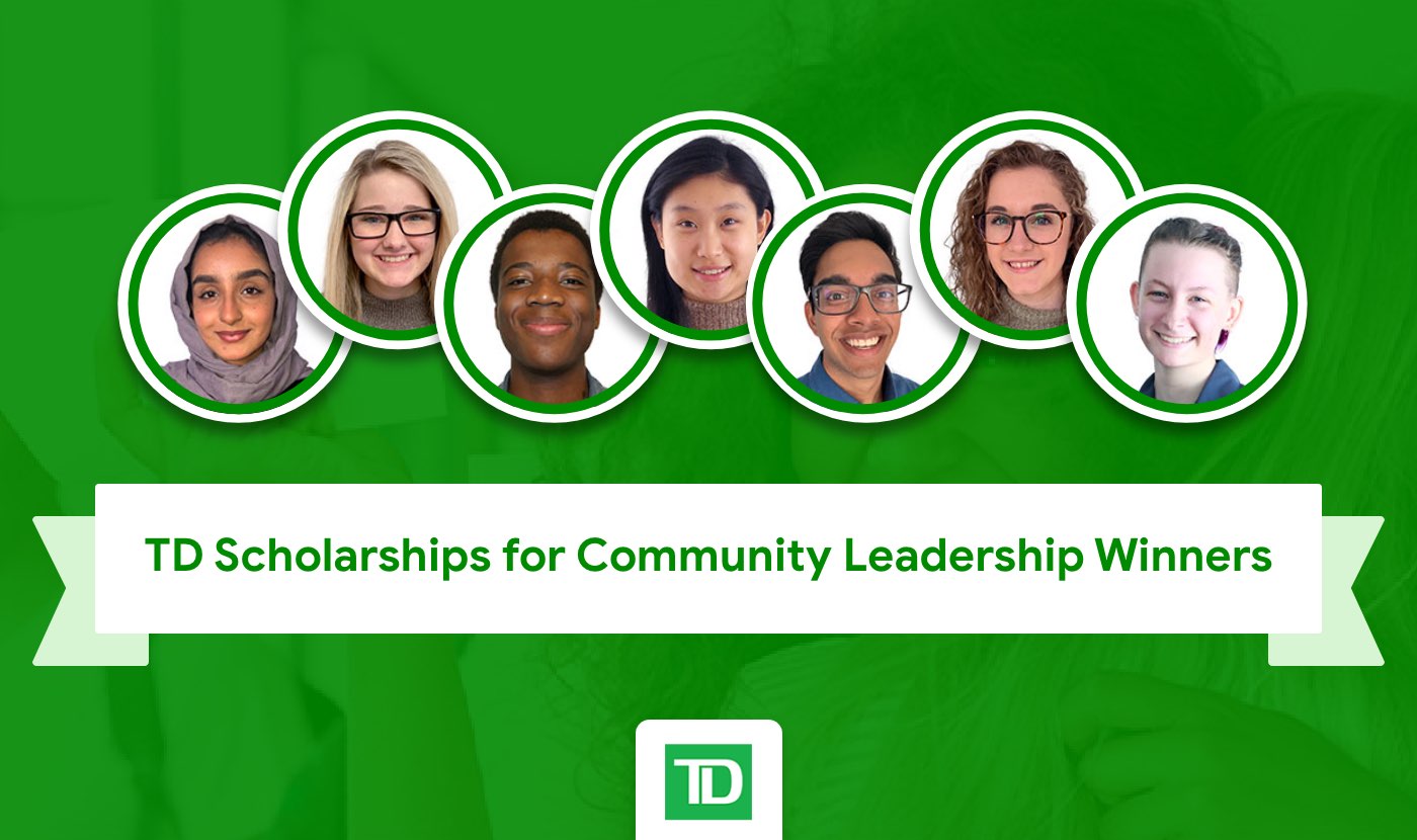 2020 td scholarship winners